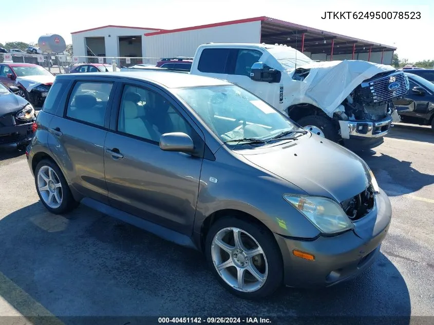 2005 Scion Xa VIN: JTKKT624950078523 Lot: 40451142