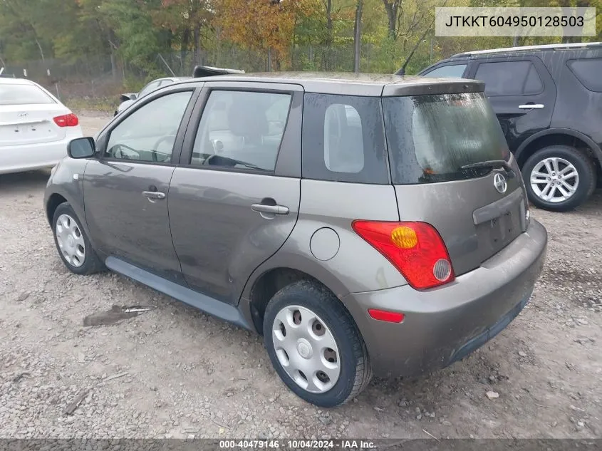 2005 Scion Xa VIN: JTKKT604950128503 Lot: 40479146