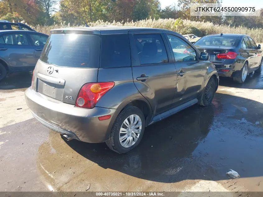 2005 Scion Xa VIN: JTKKT624550090975 Lot: 40735021