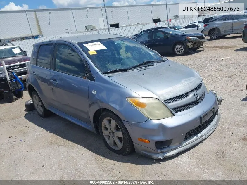 2006 Scion Xa VIN: JTKKT624865007673 Lot: 40089982