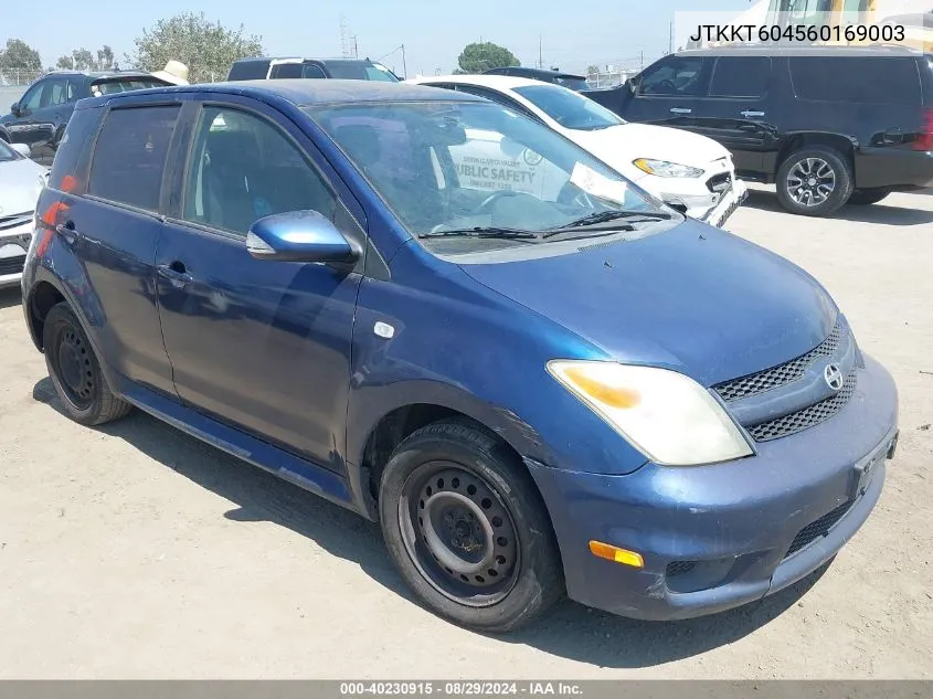 2006 Scion Xa VIN: JTKKT604560169003 Lot: 40230915