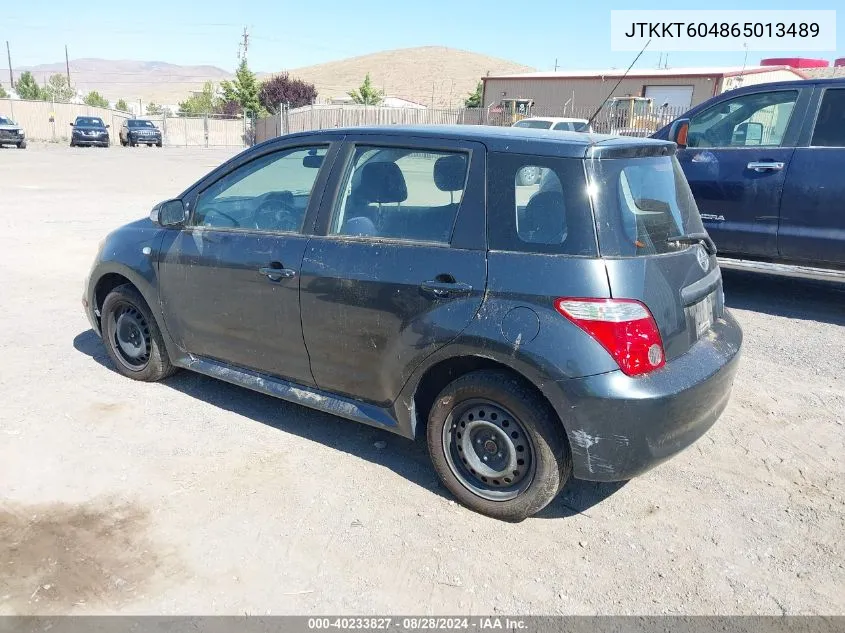 2006 Scion Xa VIN: JTKKT604865013489 Lot: 40233827