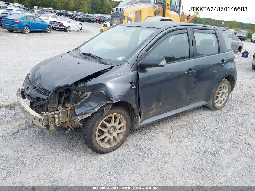 2006 Scion Xa VIN: JTKKT624860146683 Lot: 40346983