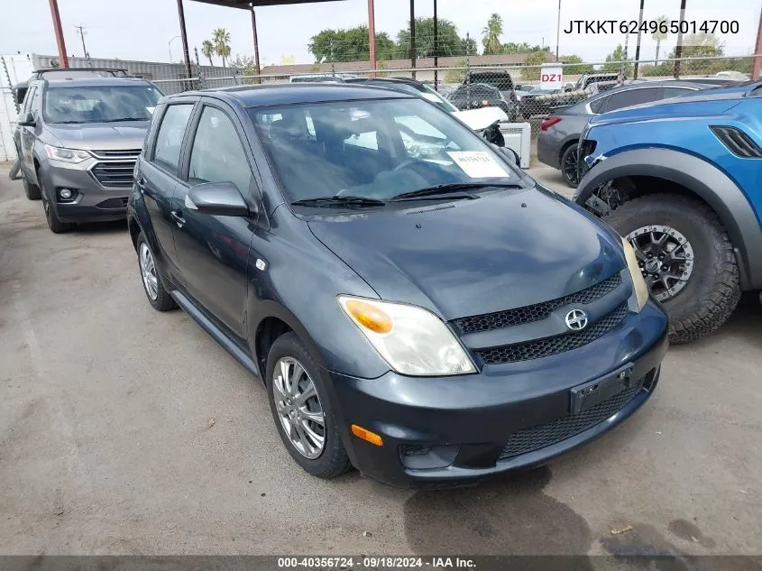 JTKKT624965014700 2006 Scion Xa