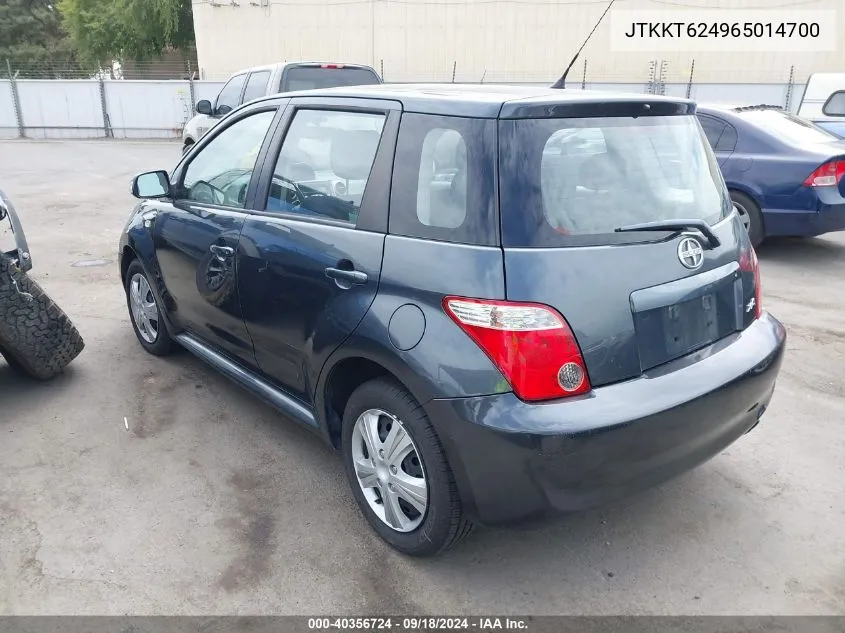 JTKKT624965014700 2006 Scion Xa