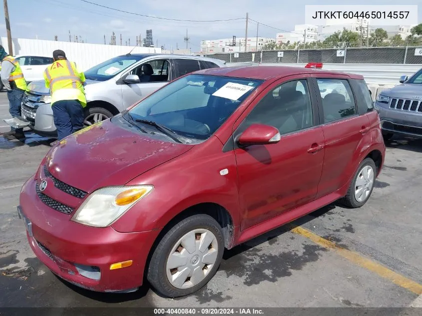 2006 Scion Xa VIN: JTKKT604465014557 Lot: 40400840