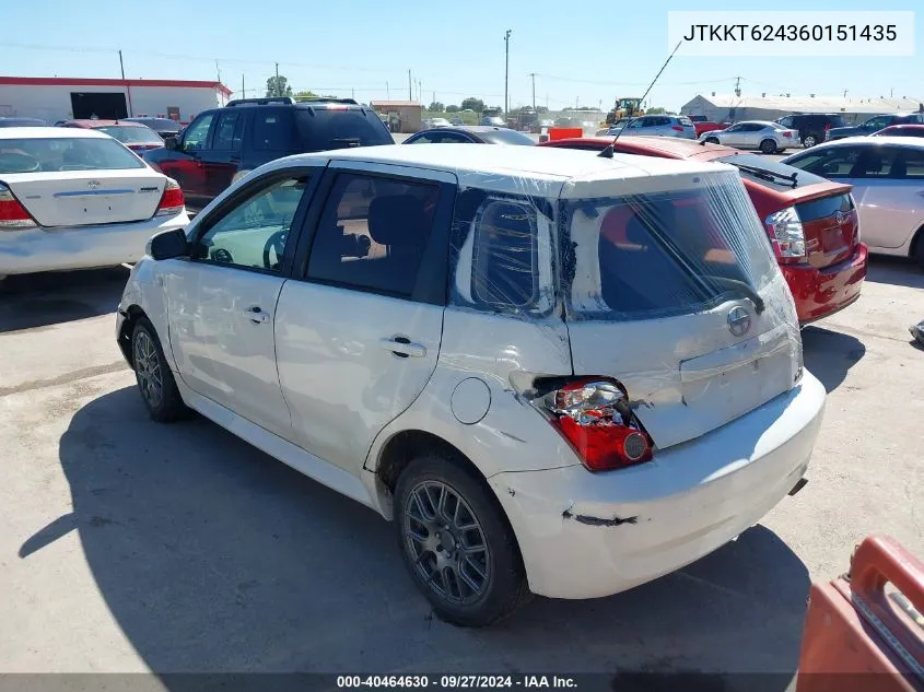 JTKKT624360151435 2006 Scion Xa