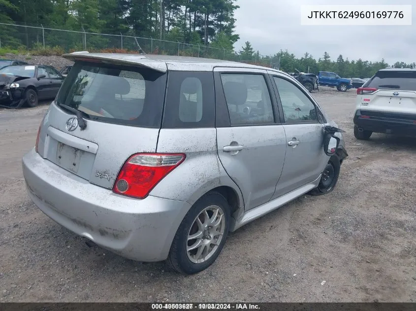 2006 Scion Xa VIN: JTKKT624960169776 Lot: 40503627