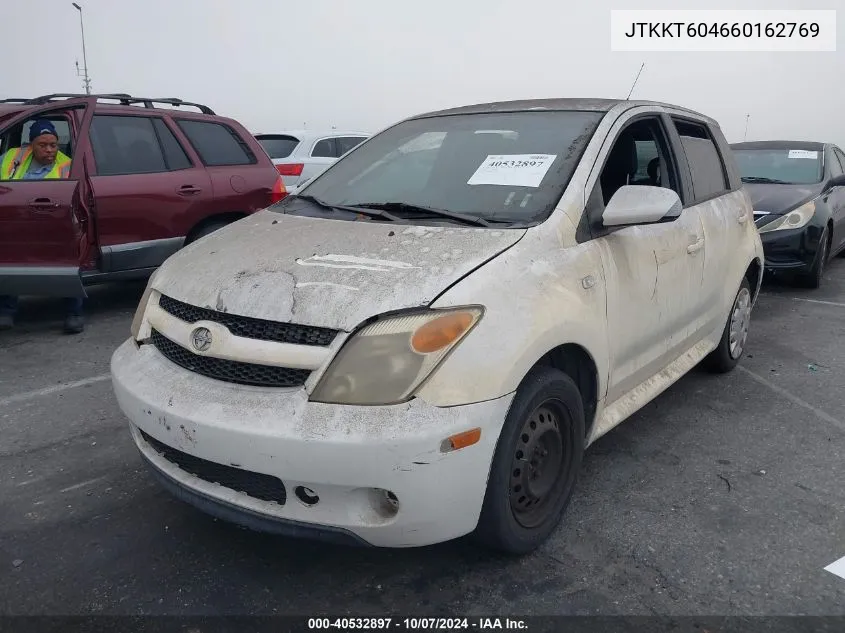 2006 Scion Xa VIN: JTKKT604660162769 Lot: 40532897