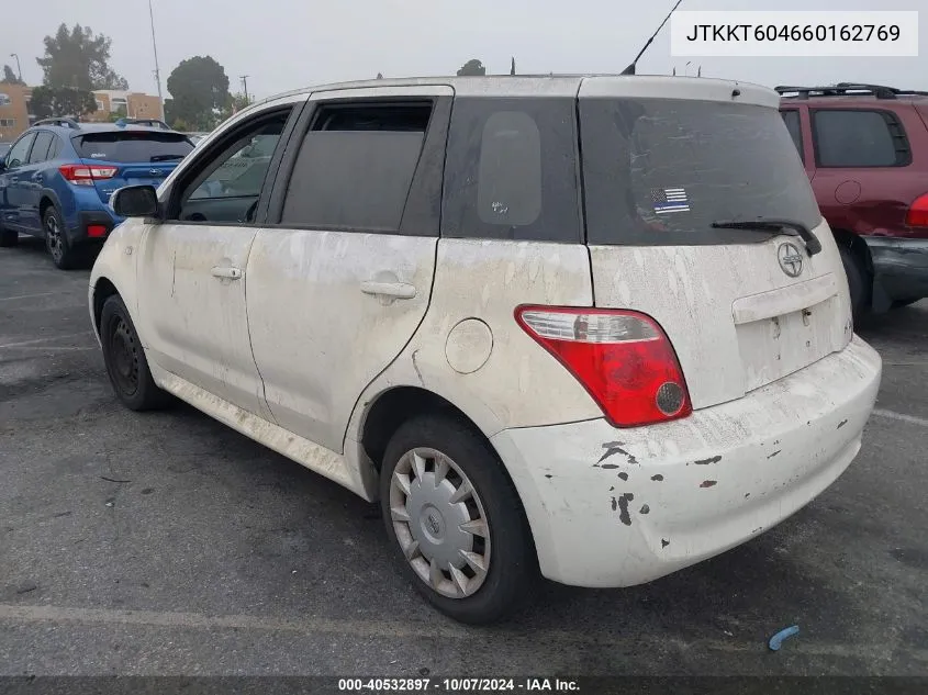 2006 Scion Xa VIN: JTKKT604660162769 Lot: 40532897