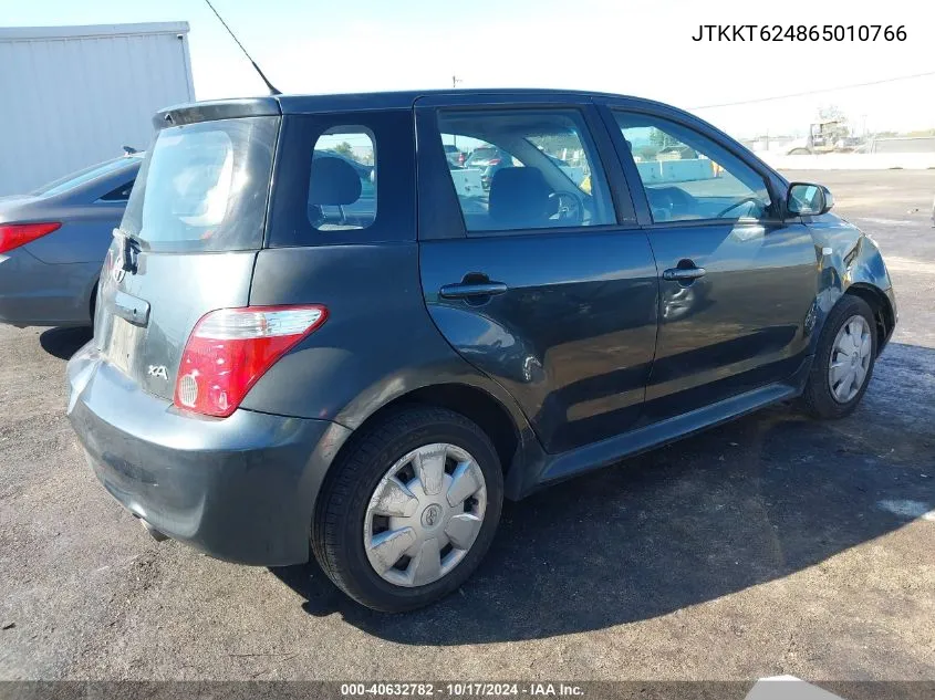 2006 Scion Xa VIN: JTKKT624865010766 Lot: 40632782