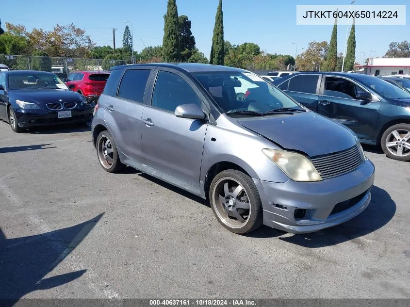 2006 Scion Xa VIN: JTKKT604X65014224 Lot: 40637161