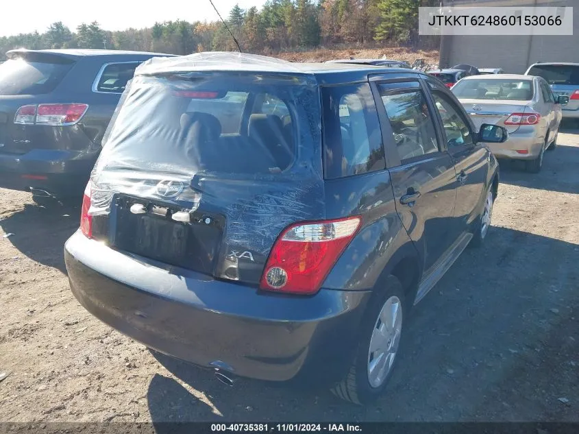 2006 Scion Xa VIN: JTKKT624860153066 Lot: 40735381