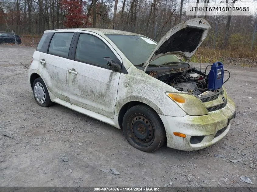 2006 Scion Xa VIN: JTKKT624160139655 Lot: 40754876