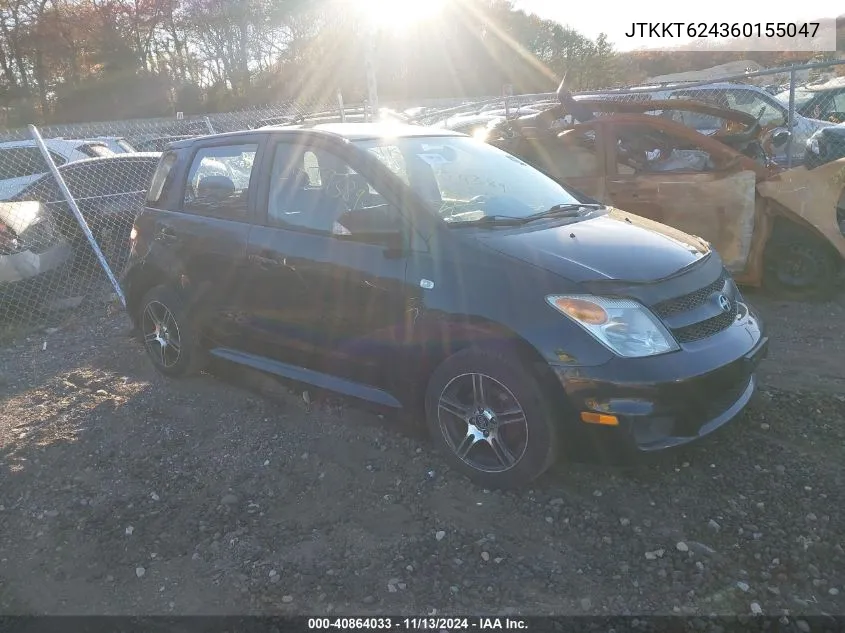 2006 Scion Xa VIN: JTKKT624360155047 Lot: 40864033