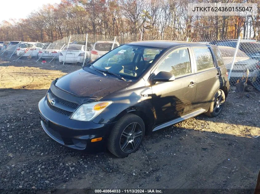 2006 Scion Xa VIN: JTKKT624360155047 Lot: 40864033