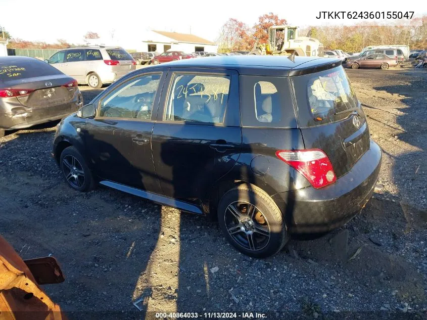 2006 Scion Xa VIN: JTKKT624360155047 Lot: 40864033