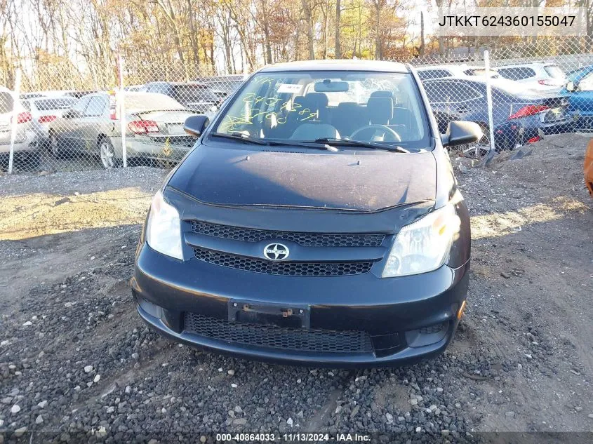 2006 Scion Xa VIN: JTKKT624360155047 Lot: 40864033