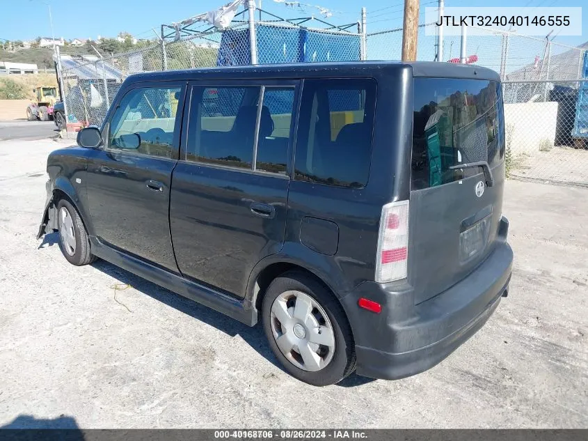 2004 Scion Xb VIN: JTLKT324040146555 Lot: 40168706