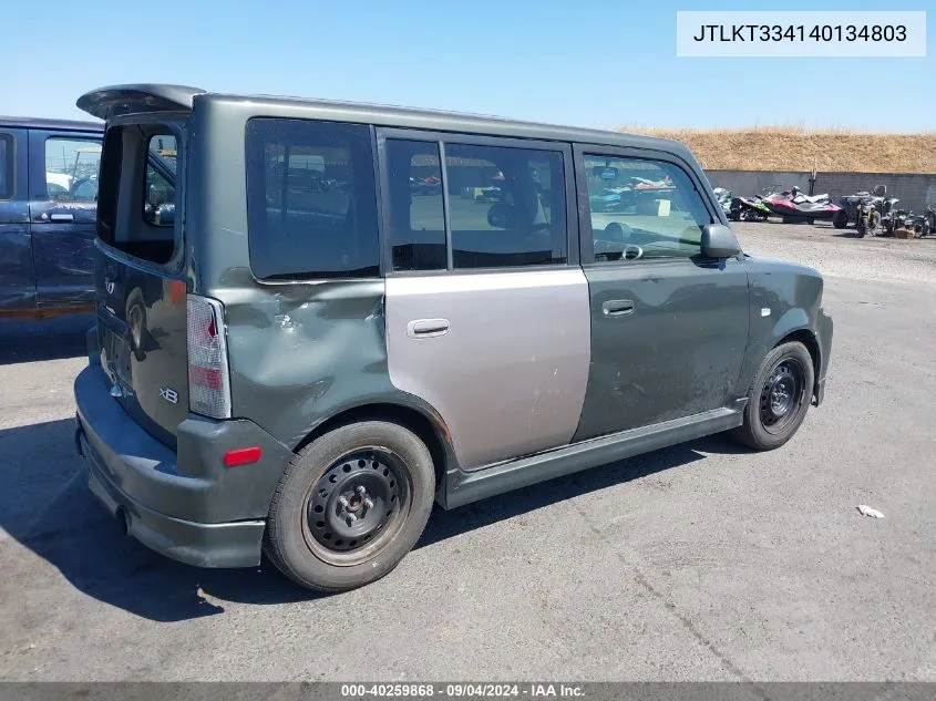 JTLKT334140134803 2004 Scion Xb