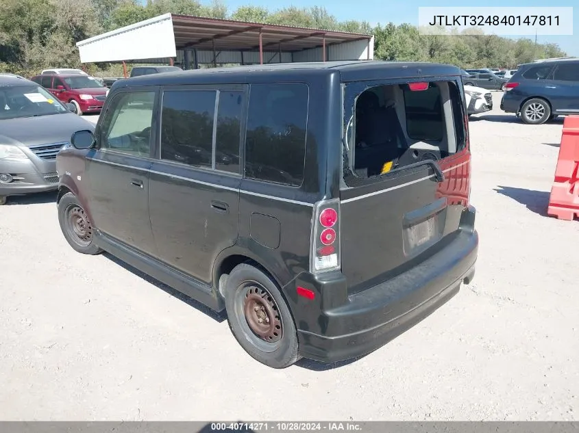 2004 Scion Xb Xb VIN: JTLKT324840147811 Lot: 40714271