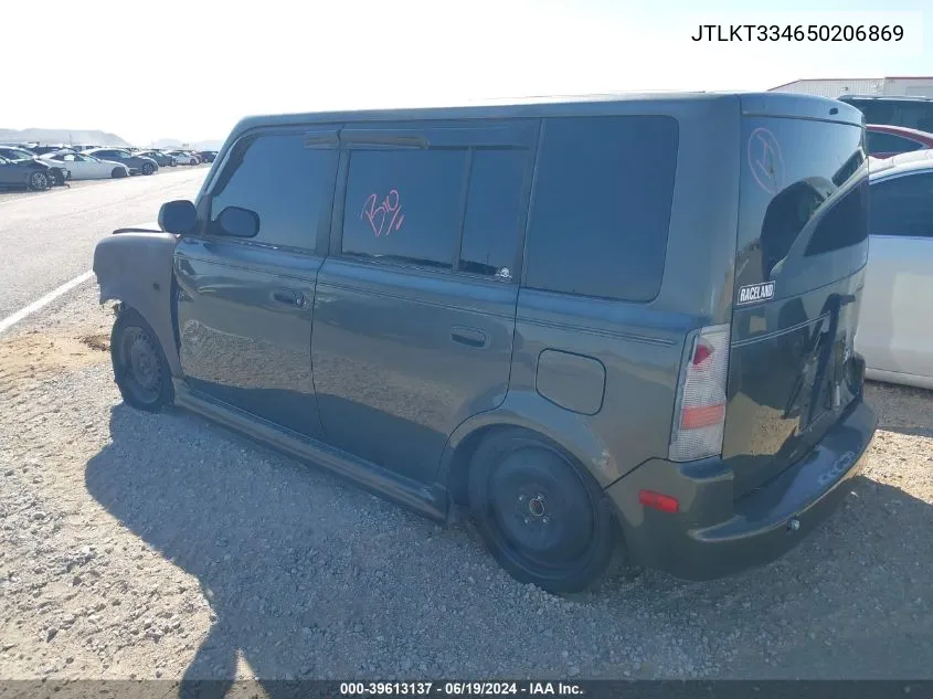 JTLKT334650206869 2005 Scion Xb