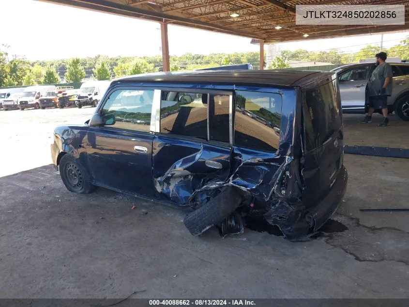 2005 Scion Xb VIN: JTLKT324850202856 Lot: 40088662