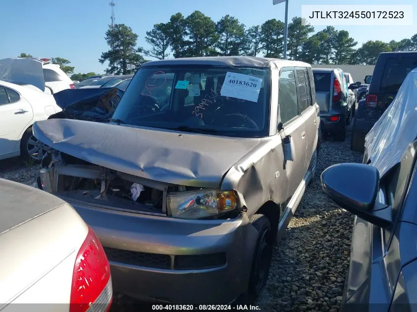 2005 Scion Xb VIN: JTLKT324550172523 Lot: 40183620