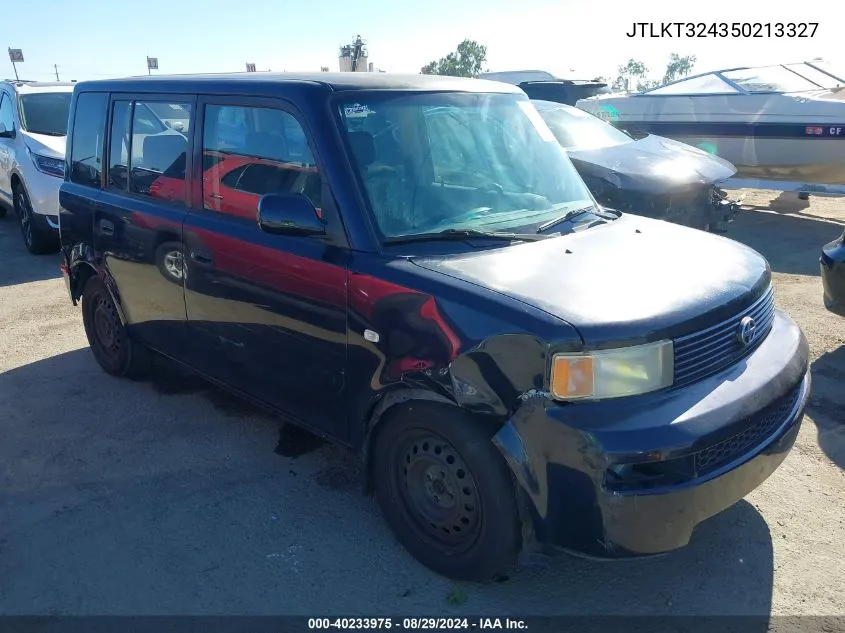 2005 Scion Xb VIN: JTLKT324350213327 Lot: 40233975