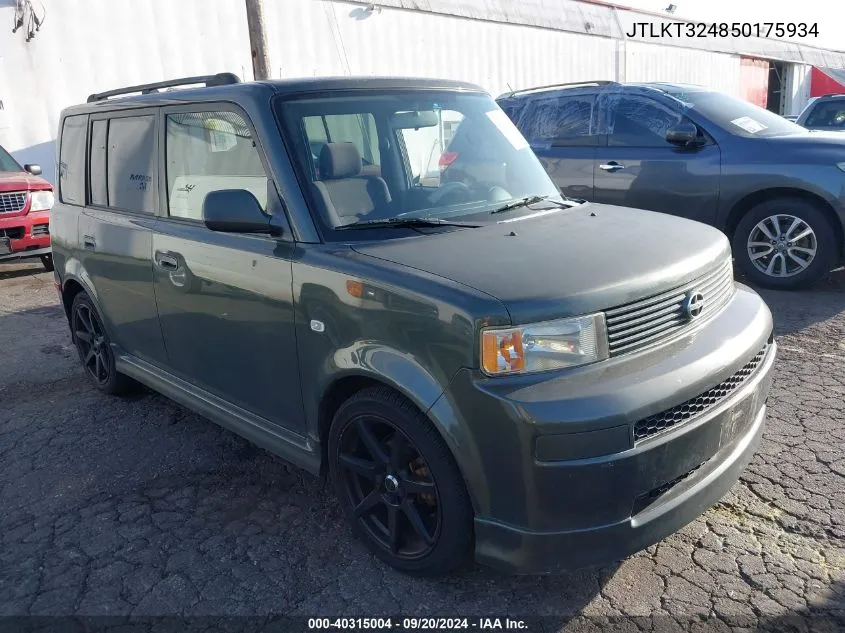 JTLKT324850175934 2005 Scion Xb