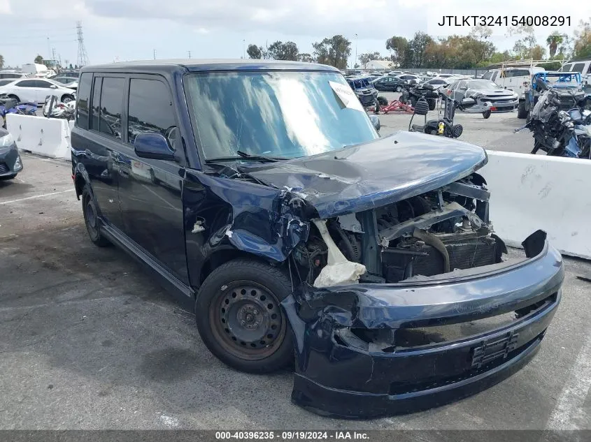 2005 Scion Xb VIN: JTLKT324154008291 Lot: 40396235