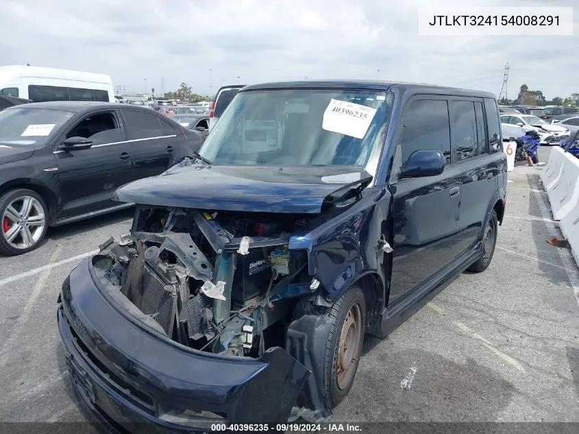 2005 Scion Xb VIN: JTLKT324154008291 Lot: 40396235