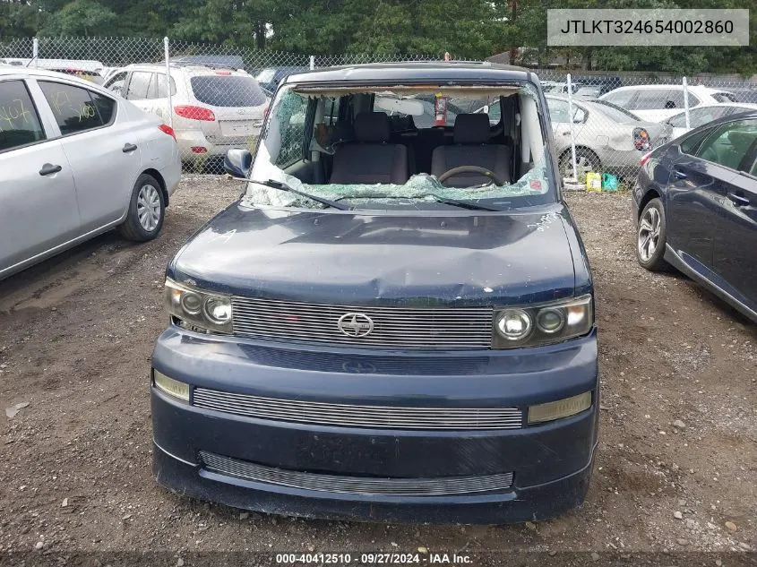 2005 Scion Xb VIN: JTLKT324654002860 Lot: 40412510