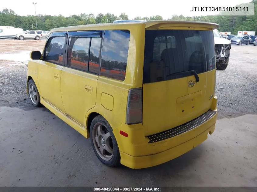 2005 Scion Xb VIN: JTLKT334854015141 Lot: 40420344