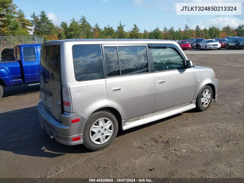 2005 Scion Xb VIN: JTLKT324850213324 Lot: 40528685