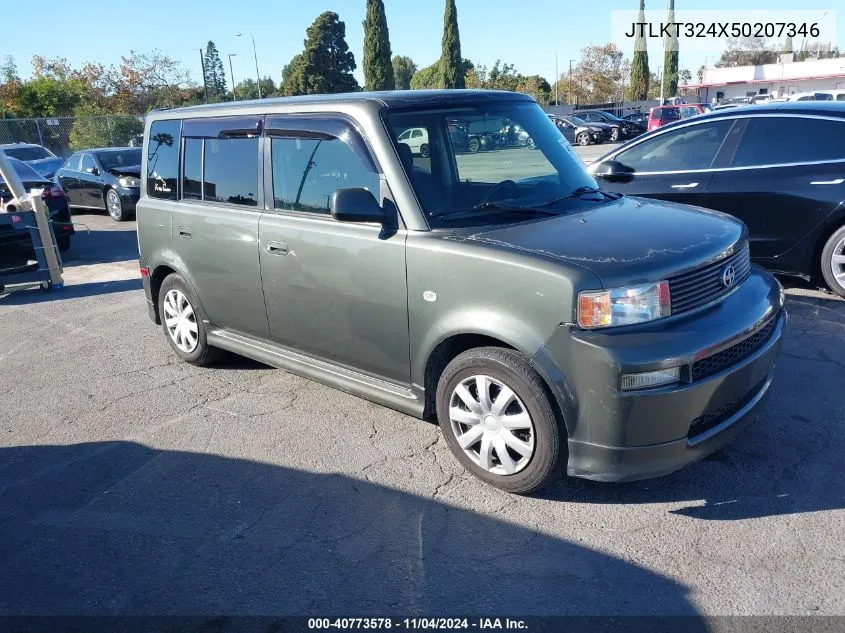 2005 Scion Xb VIN: JTLKT324X50207346 Lot: 40773578