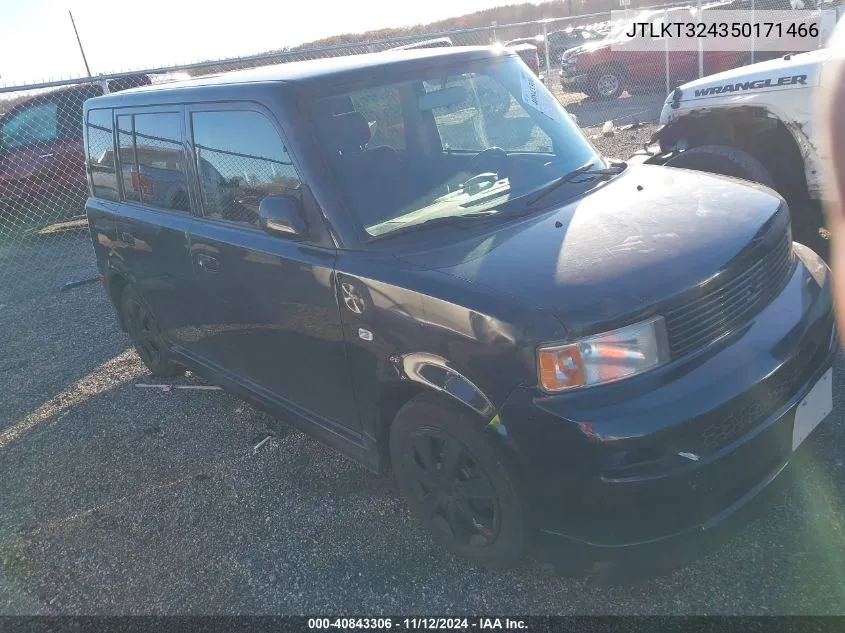 2005 Scion Xb VIN: JTLKT324350171466 Lot: 40843306