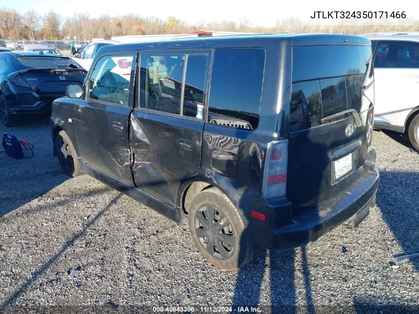 2005 Scion Xb VIN: JTLKT324350171466 Lot: 40843306