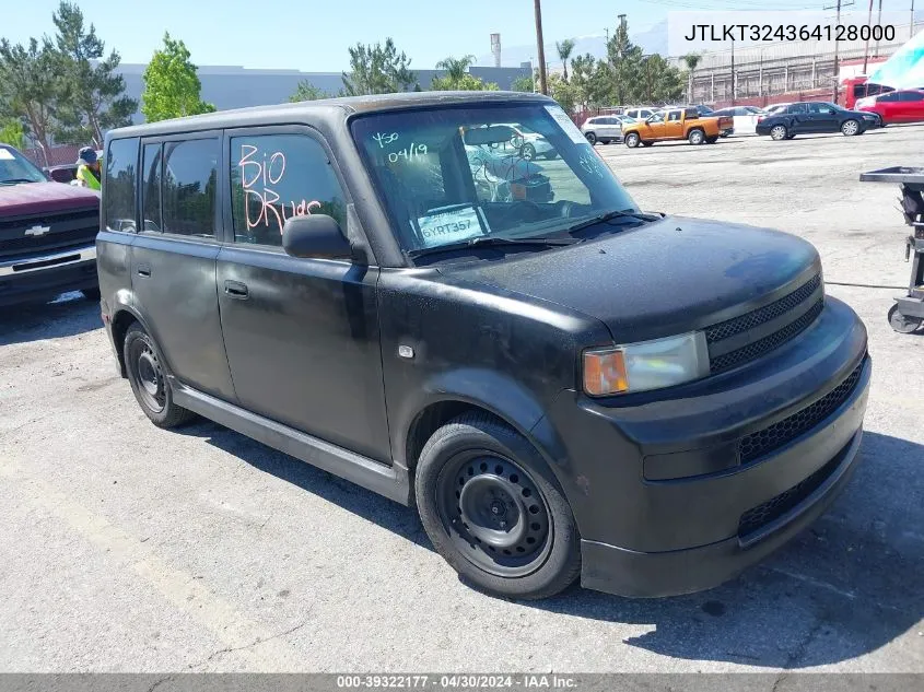 2006 Scion Xb VIN: JTLKT324364128000 Lot: 39322177