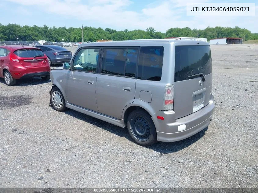 2006 Scion Xb VIN: JTLKT334064059071 Lot: 39865051