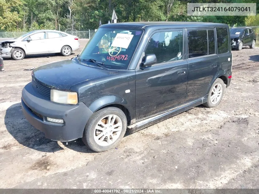 2006 Scion Xb VIN: JTLKT324164079041 Lot: 40041792