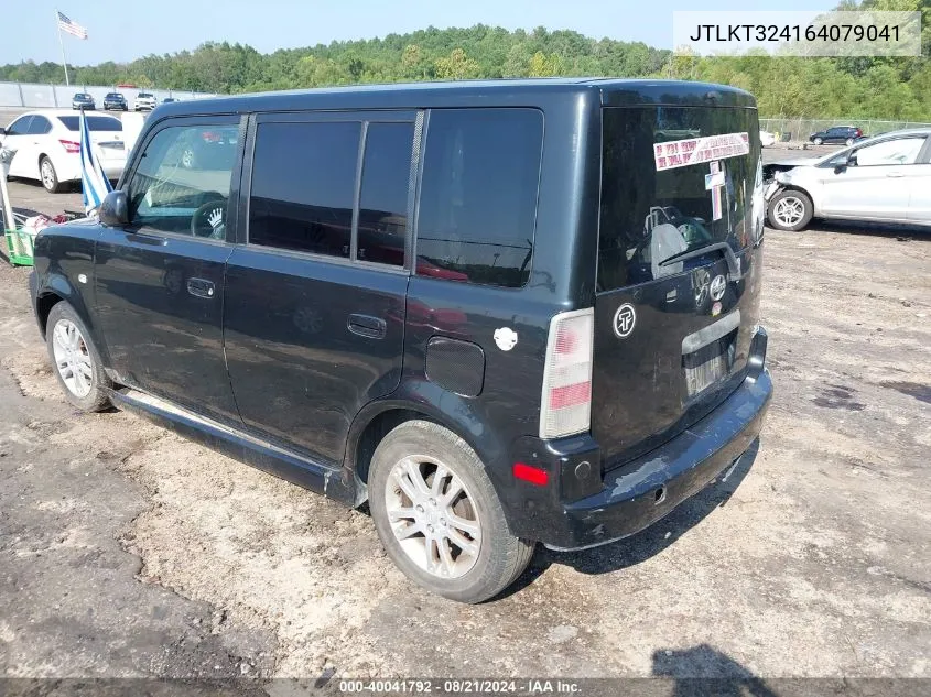 2006 Scion Xb VIN: JTLKT324164079041 Lot: 40041792