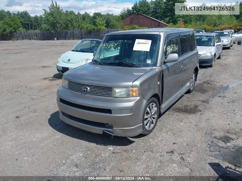 JTLKT324964126526 2006 Scion Xb