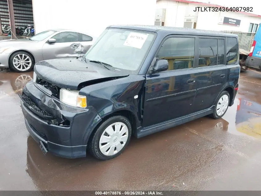 JTLKT324364087982 2006 Scion Xb