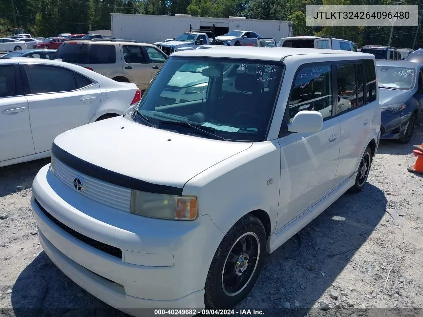 2006 Scion Xb VIN: JTLKT324264096480 Lot: 40249682