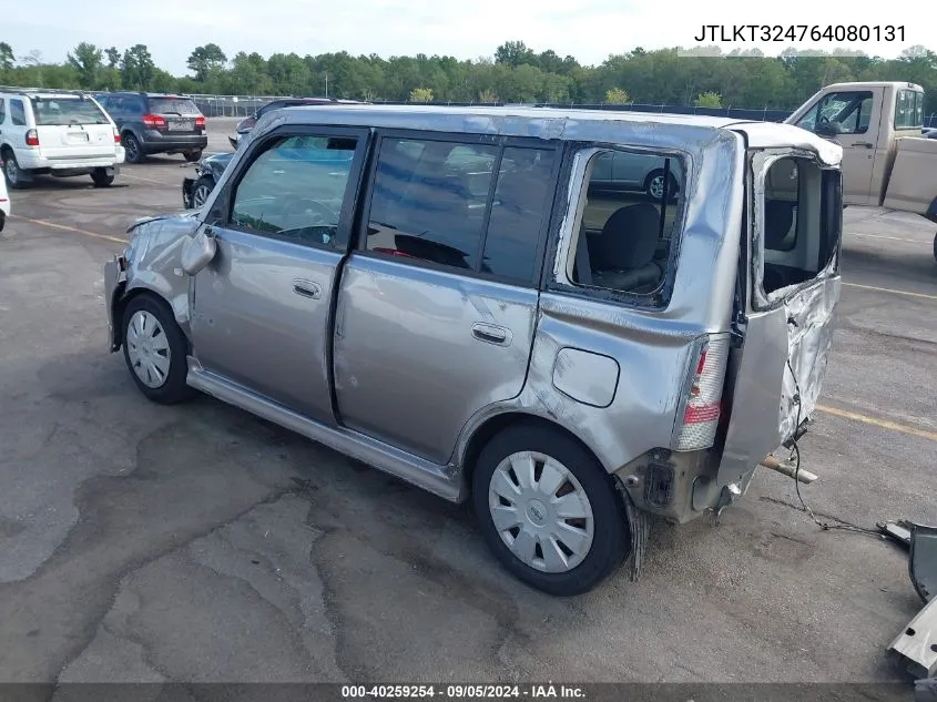 2006 Scion Xb VIN: JTLKT324764080131 Lot: 40259254