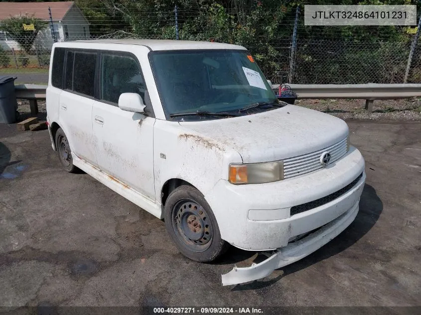 2006 Scion Xb VIN: JTLKT324864101231 Lot: 40297271