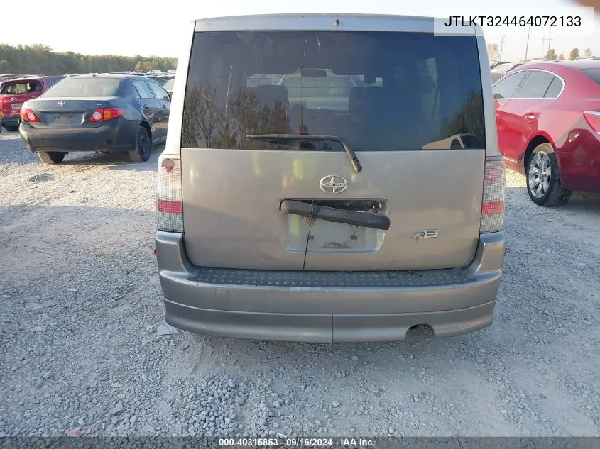 2006 Scion Xb Xb VIN: JTLKT324464072133 Lot: 40315853