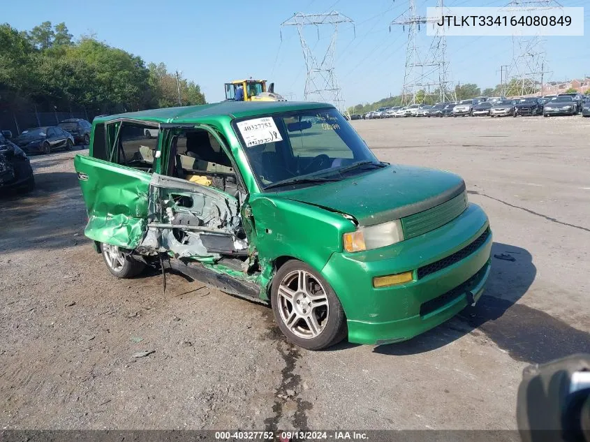 2006 Scion Xb VIN: JTLKT334164080849 Lot: 40327752