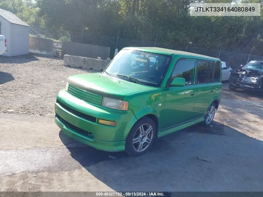 2006 Scion Xb VIN: JTLKT334164080849 Lot: 40327752